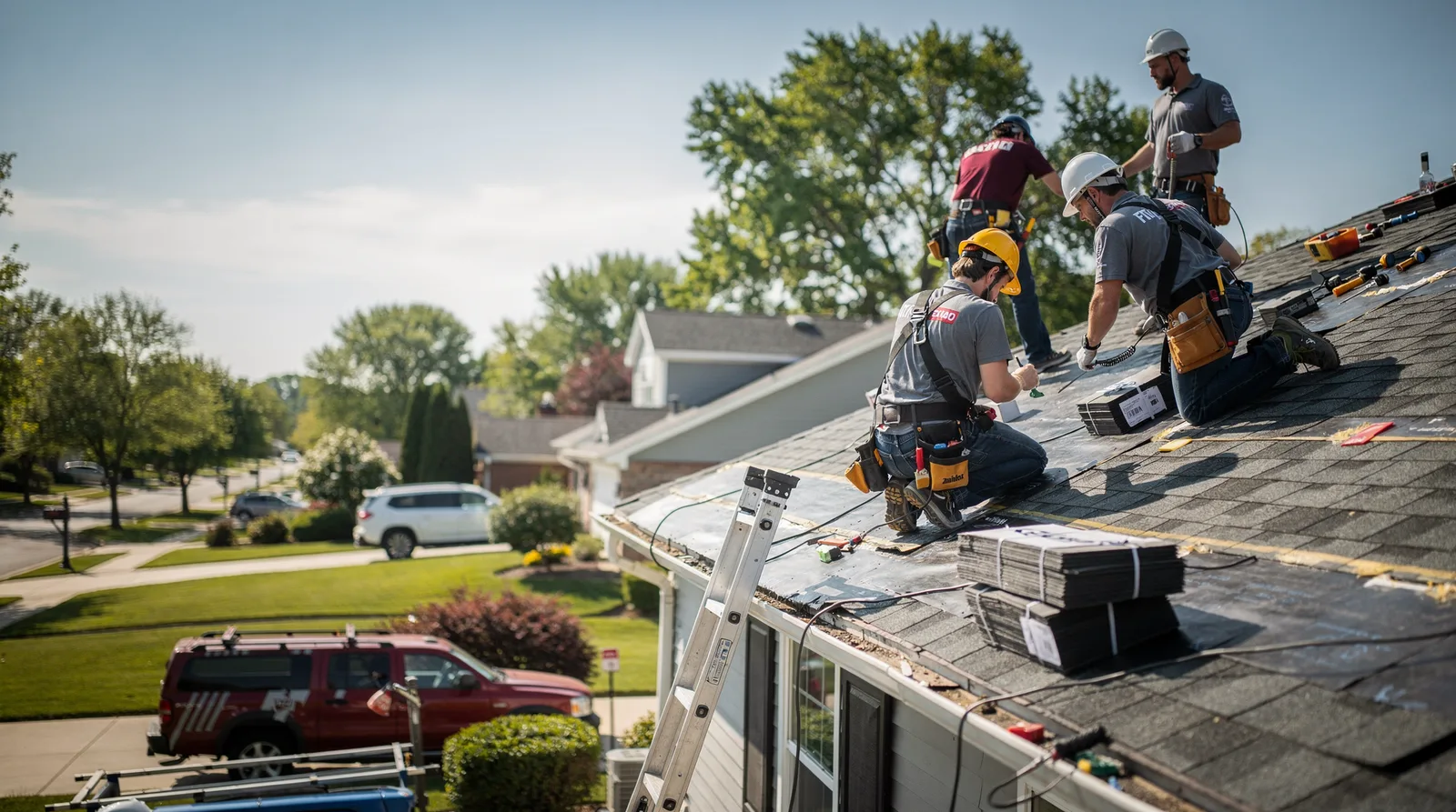 Roof Repair in Damariscotta, ME around you
